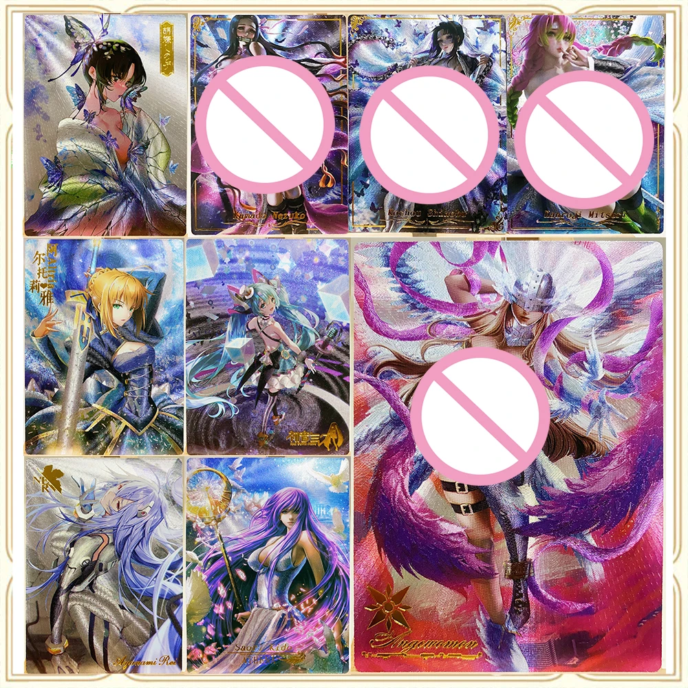 Коллекционная карточка Anime Goddess Story DIY ACG: Ангевомон, Хацунэ Мику, Аянами Рей — улучшенная блестящая версия. Подарок на Рождество и День рождения.
Коллекционная карточка Anime Goddess Story DIY ACG: Ангевомон, Хацунэ Мику, Аянами Рей — улучшенная блестящая версия. Подарок на Рождество и День рождения.