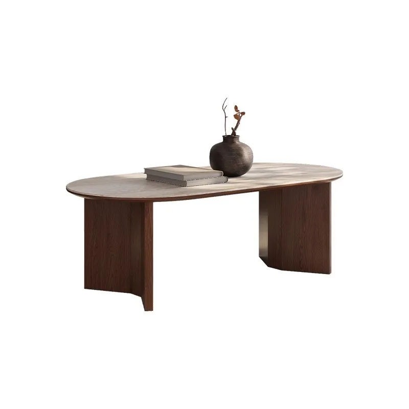 Medieval oval travertine rock slab coffee table small apartment retro living room home simple creative solid wood
Medieval oval travertine rock slab coffee table small apartment retro living room home simple creative solid wood