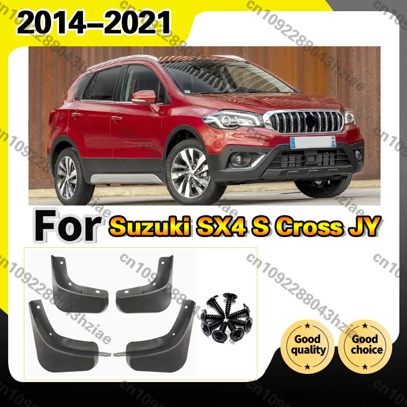 4x for Suzuki SX4 S Cross JY 2014~2021 2020 Hatchback Front Rear Car Mudflaps Mudguards Splash Guards Mud Flap Car Accessories
4x for Suzuki SX4 S Cross JY 2014~2021 2020 Hatchback Front Rear Car Mudflaps Mudguards Splash Guards Mud Flap Car Accessories