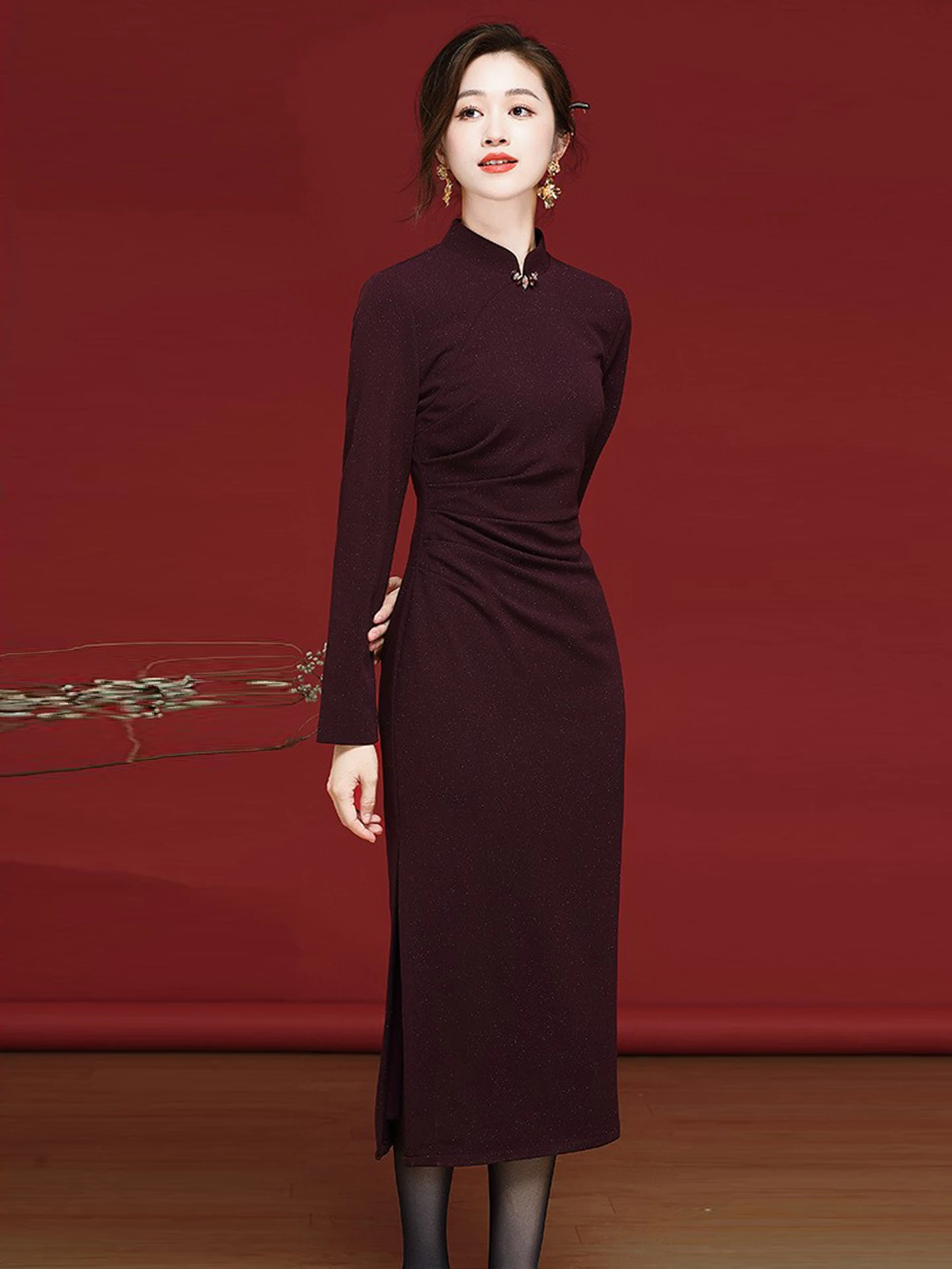 Ele Knitted Long Sve Young Sle Chinese Women's High Waist Design High End Daily Wear Breathable Polyester
Ele Knitted Long Sve Young Sle Chinese Women's High Waist Design High End Daily Wear Breathable Polyester