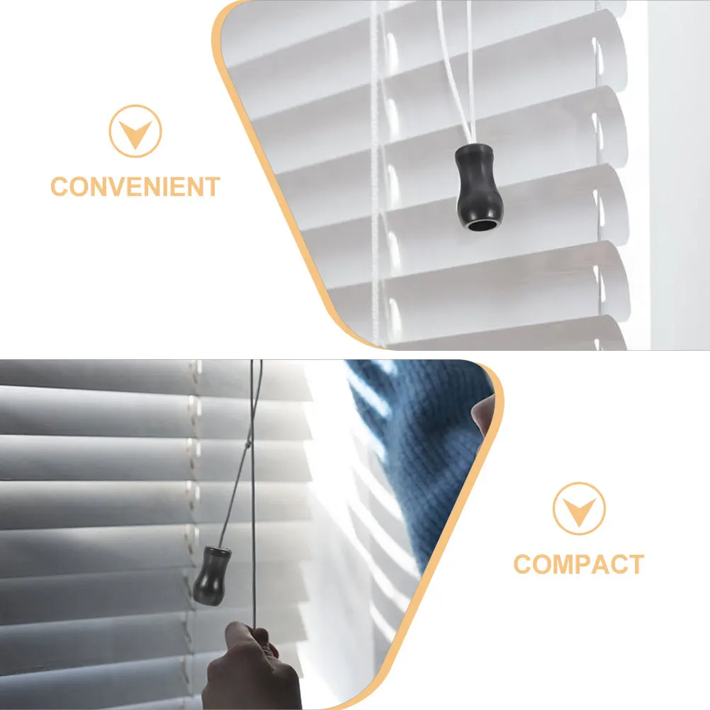 12pcs Black PVC Curtain Blind Cord Pull Ends Tassel Hanging Decor Accessories for Window Blinds DIY Installation
12pcs Black PVC Curtain Blind Cord Pull Ends Tassel Hanging Decor Accessories for Window Blinds DIY Installation
