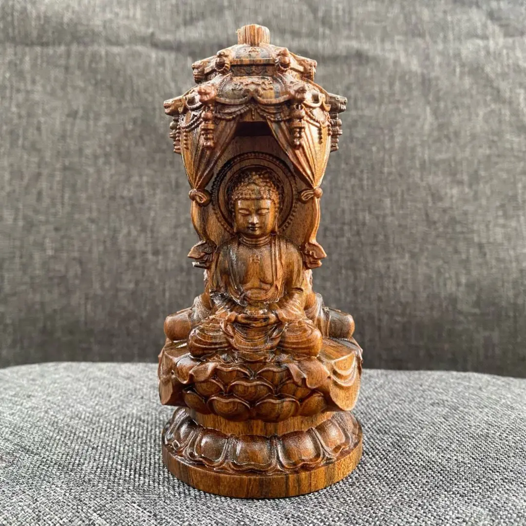 Hand Carved Wood Tathagata Buddhism Buddha Statue Figurine Desktop Ornaments Home Decoration Crafts Tea Pet Decor
Hand Carved Wood Tathagata Buddhism Buddha Statue Figurine Desktop Ornaments Home Decoration Crafts Tea Pet Decor