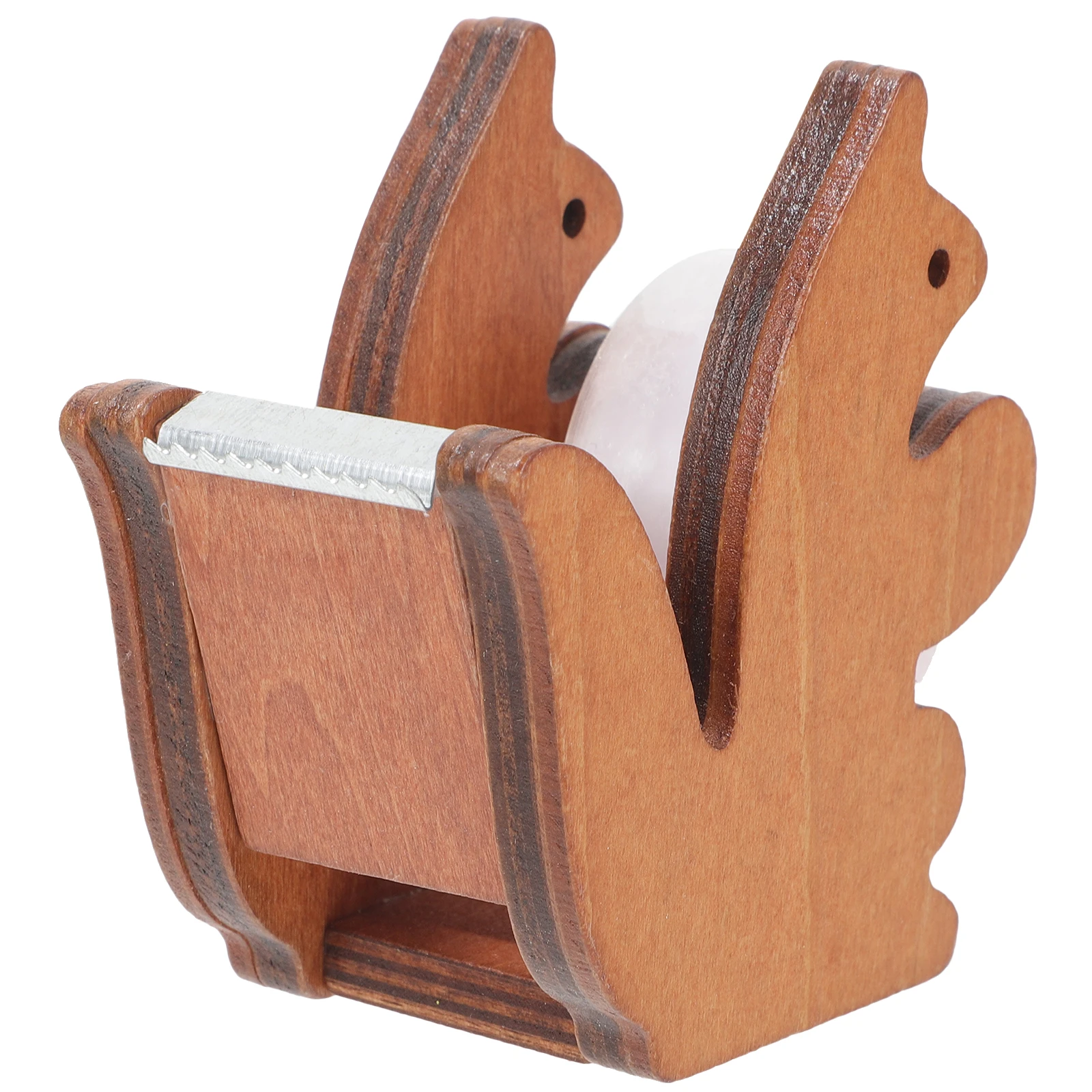 Cute Squirrel Tape Dispenser Retro Wooden Design Desk Accessory Animal Shaped Holder Office School 
Cute Squirrel Tape Dispenser Retro Wooden Design Desk Accessory Animal Shaped Holder Office School