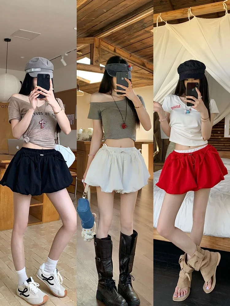 Шорты-брюки женские летние с высокой талией, новинка, эластичный пояс, свободные, больших размеров, повседневные, универсальные, стройнящие
Шорты-брюки женские летние с высокой талией, новинка, эластичный пояс, свободные, больших размеров, повседневные, универсальные, стройнящие