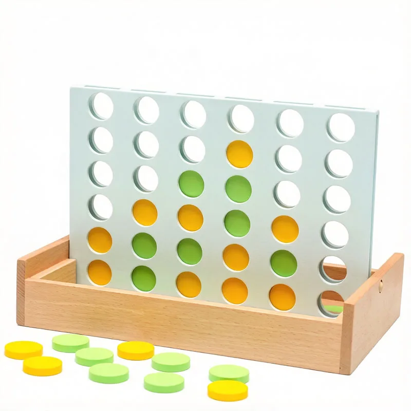 4 in A Row Wooden Board Game Social Skills Games Therapy Family Games Connect Housewarming Gift
4 in A Row Wooden Board Game Social Skills Games Therapy Family Games Connect Housewarming Gift