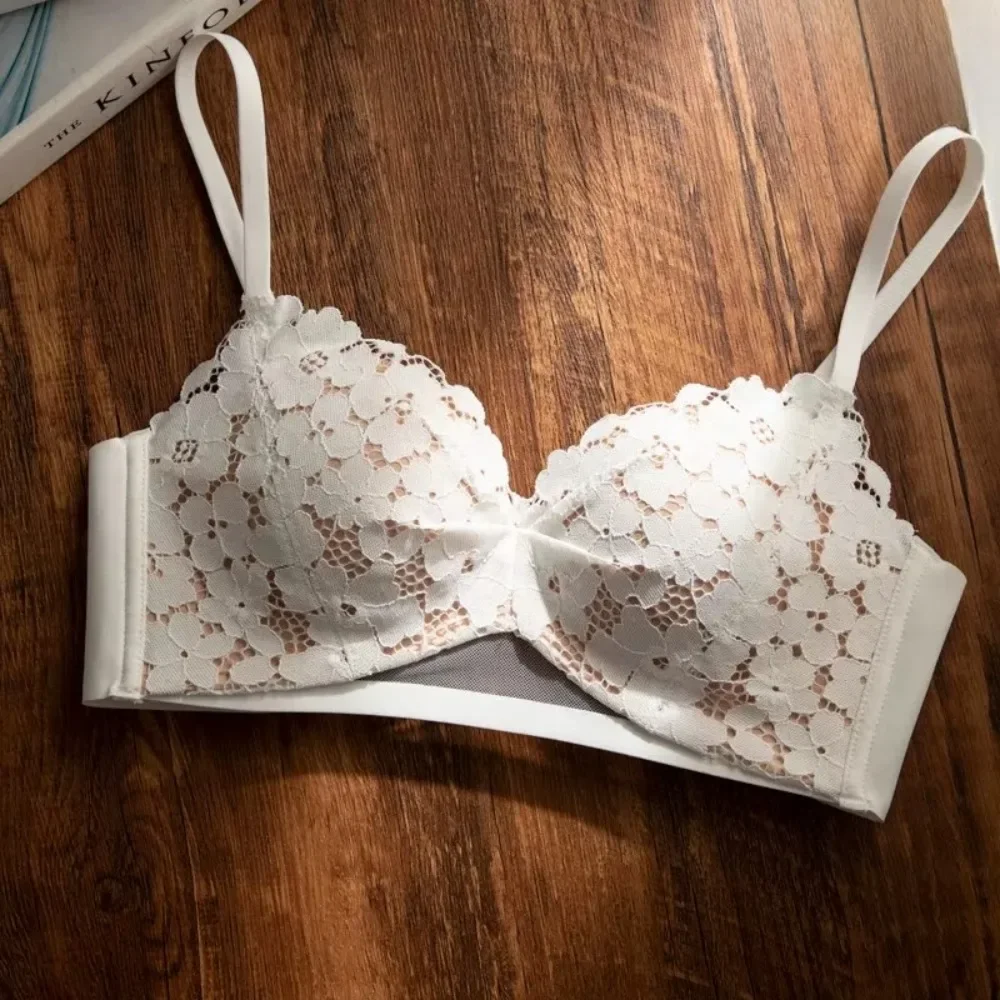 Lace Wireless Bra Women Push Up for Small Bust Soft Support Anti Sag Seamless Thin Breathable Plus Size Underwear 32-38 Bra
Lace Wireless Bra Women Push Up for Small Bust Soft Support Anti Sag Seamless Thin Breathable Plus Size Underwear 32-38 Bra