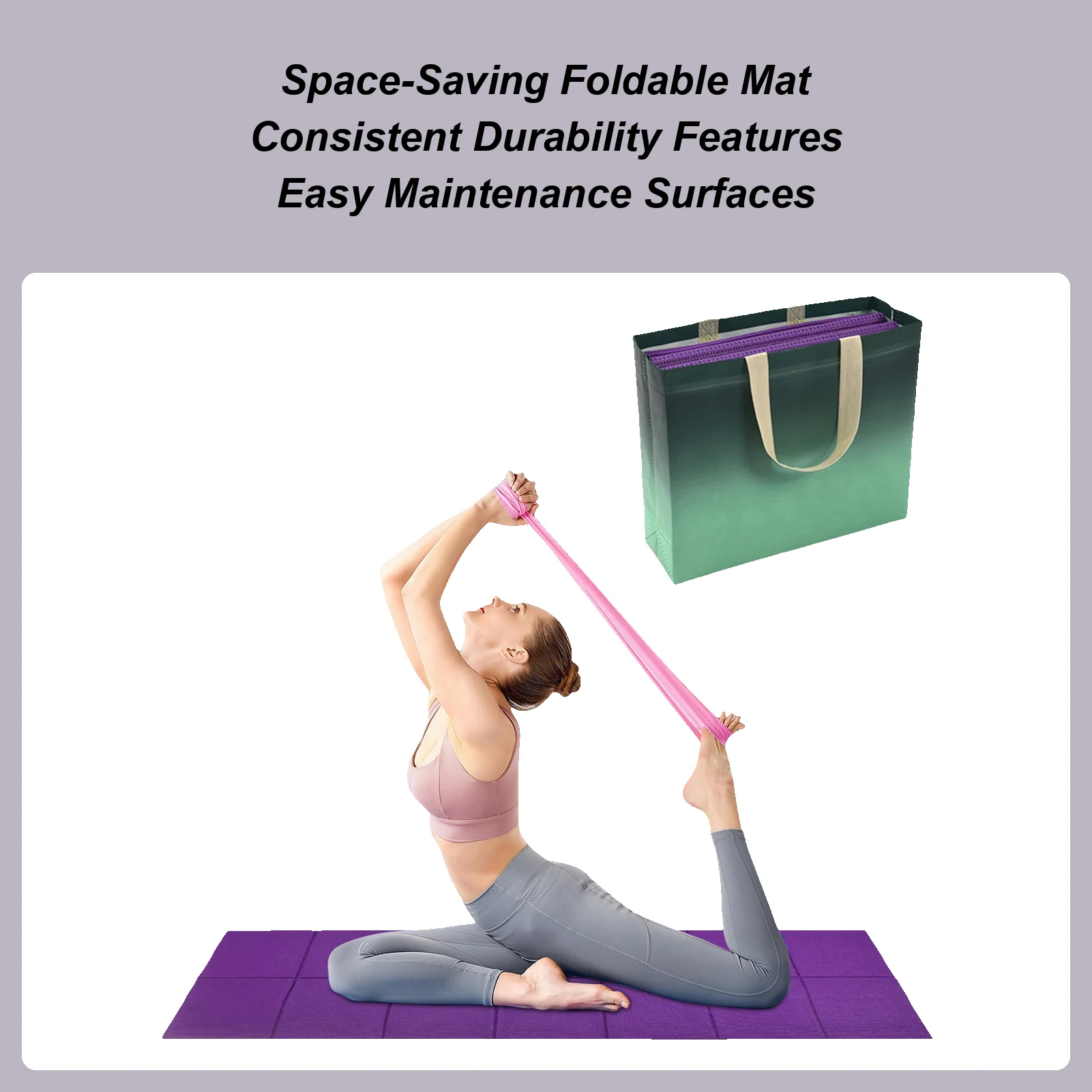Sleeping Pad For Camping Travel Yoga Mat Camping Pad Foldable Cushion Padding With Storage Bag Workout Equipment For Yoga
Sleeping Pad For Camping Travel Yoga Mat Camping Pad Foldable Cushion Padding With Storage Bag Workout Equipment For Yoga