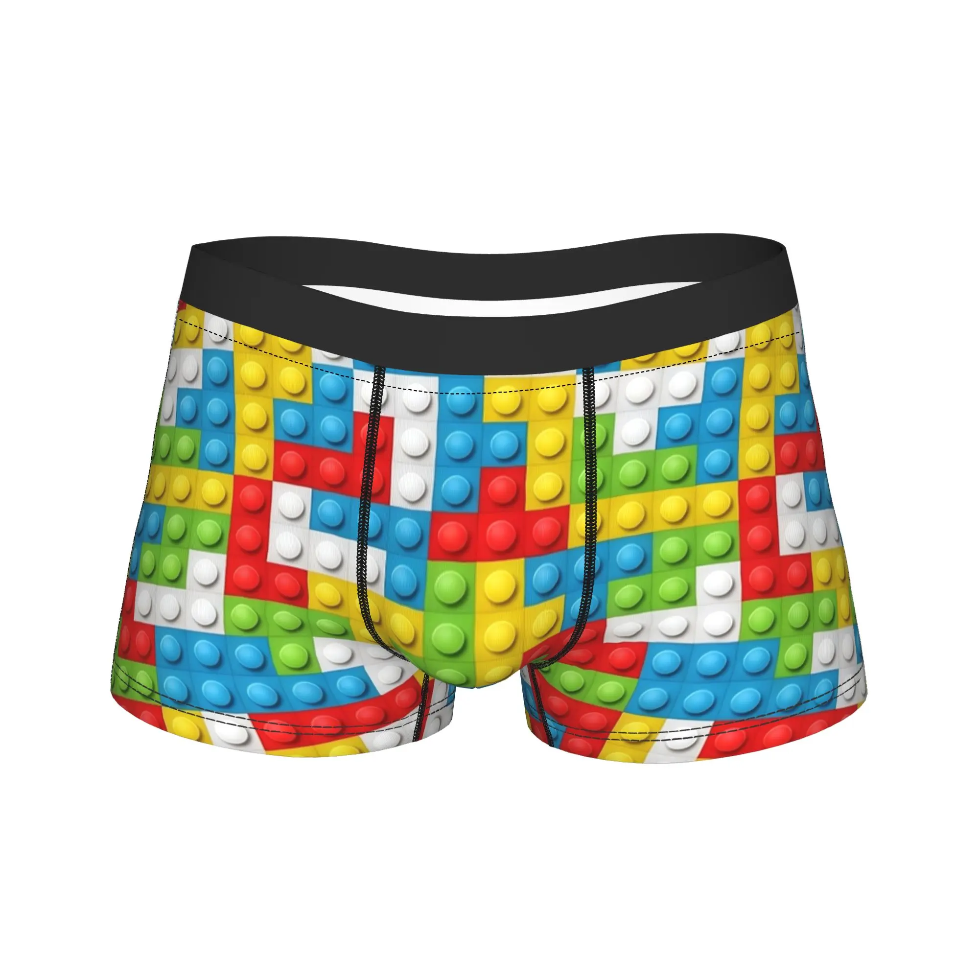 Pastel Multicolor Building Blocks Underwear Sexy Soft Panties Customs Shorts Briefs For Men 3D Pouch Large Size Boxershorts
Pastel Multicolor Building Blocks Underwear Sexy Soft Panties Customs Shorts Briefs For Men 3D Pouch Large Size Boxershorts
