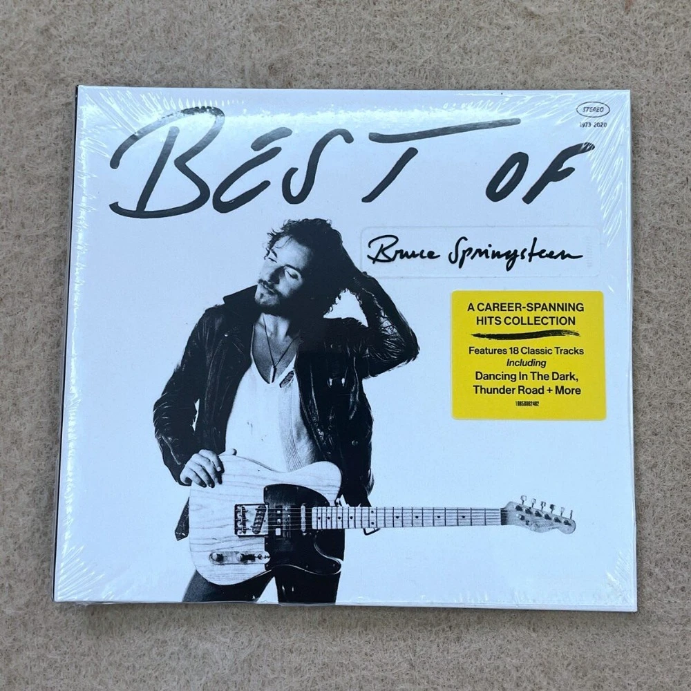 Best Of Bruce Springsteen CD 2024 Greatest Hits 50 Years Heartland Rock Guitar Legend E Street Band Sealed New Collection
Best Of Bruce Springsteen CD 2024 Greatest Hits 50 Years Heartland Rock Guitar Legend E Street Band Sealed New Collection