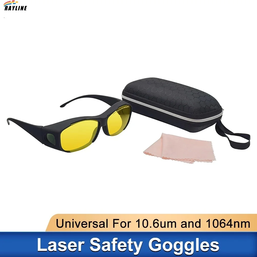 10.6um 1064nm Laser Safety Goggles Protective Glasses OD4 Shield Protection Eyewear For YAG DPSS Fiber and Co2 Laser Working
10.6um 1064nm Laser Safety Goggles Protective Glasses OD4 Shield Protection Eyewear For YAG DPSS Fiber and Co2 Laser Working