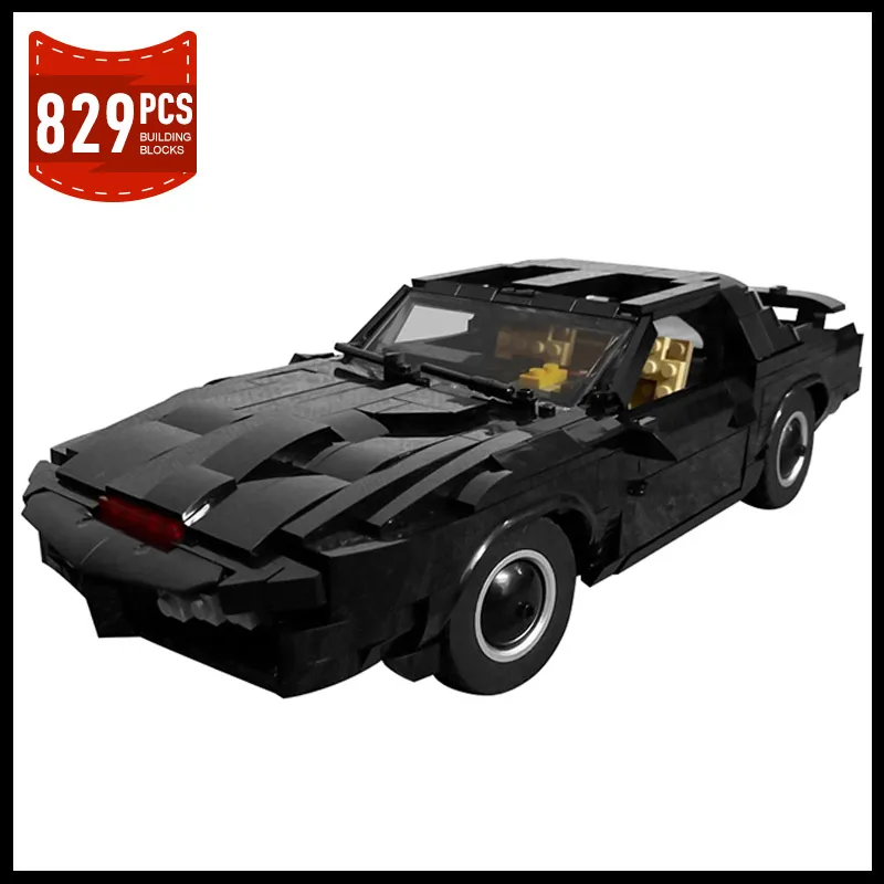 MOC Technical KITT-Knighted Ridered Super Racing Car model building block Speed Champions Sports vehicle Assemble Brick Toy Gift
MOC Technical KITT-Knighted Ridered Super Racing Car model building block Speed Champions Sports vehicle Assemble Brick Toy Gift