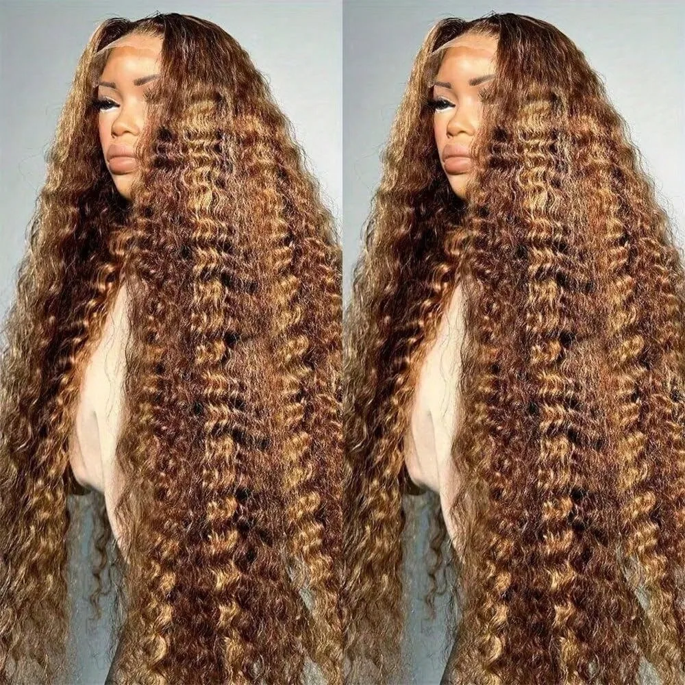 Парик из натуральных волос Highlight Ombre Blonde с кружевной застежкой 13x4 HD, плотность 250%, медово-блонд, кудрявый, естественный вид
Парик из натуральных волос Highlight Ombre Blonde с кружевной застежкой 13x4 HD, плотность 250%, медово-блонд, кудрявый, естественный вид