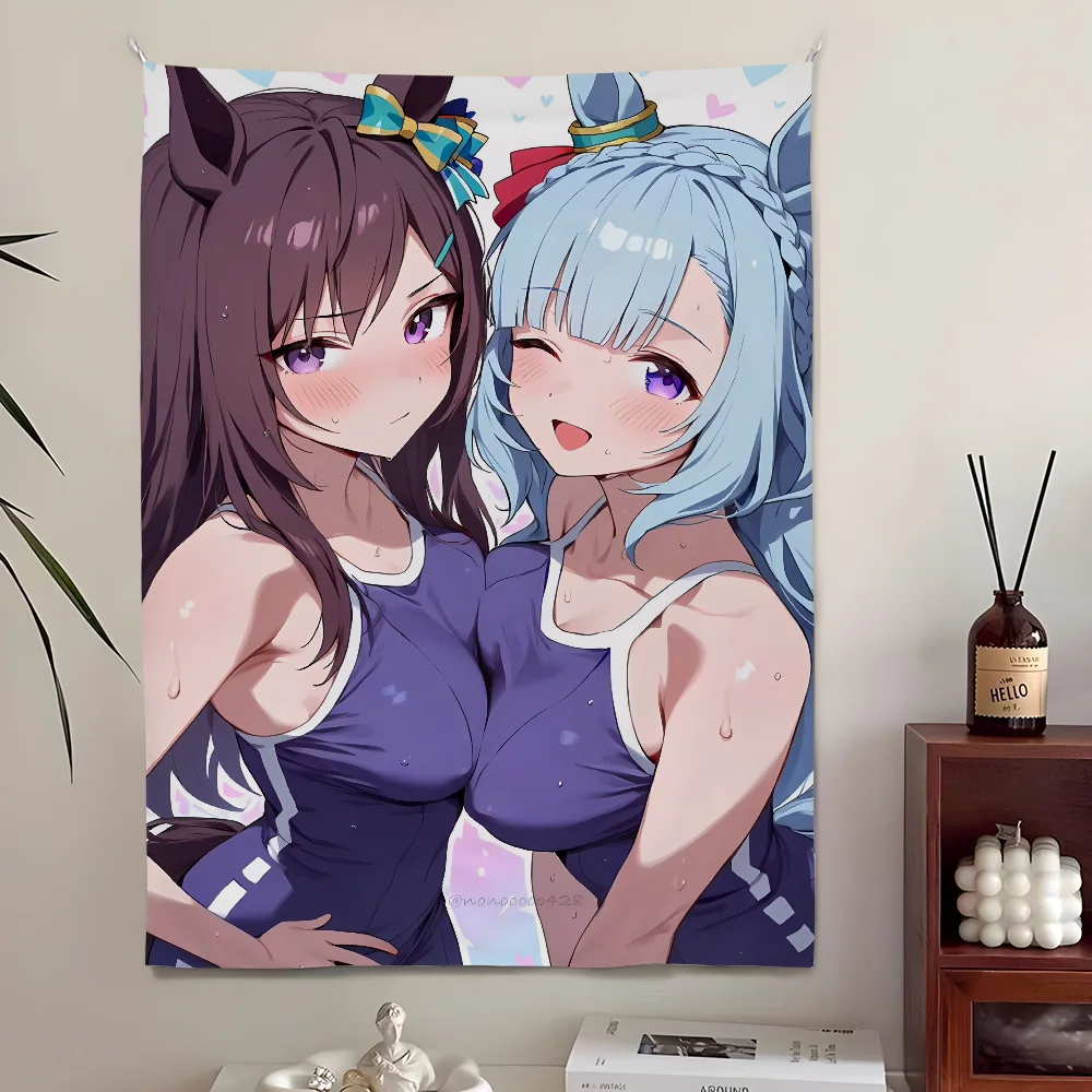 Sexy Uma M-Musume Special Tapestry Bedroom Living Home Decor Bar Outdoor Festival Wall Hanging Decoration Background Art Banner
Sexy Uma M-Musume Special Tapestry Bedroom Living Home Decor Bar Outdoor Festival Wall Hanging Decoration Background Art Banner