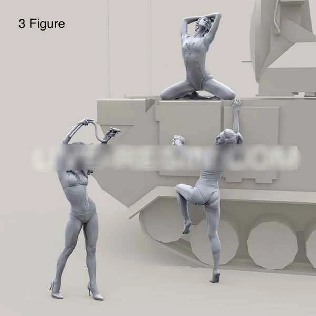 1/35 resin soldier model GK - Washed Girl (3 figures) - Unassembled and unpainted DIY kit - 1238C
1/35 resin soldier model GK - Washed Girl (3 figures) - Unassembled and unpainted DIY kit - 1238C