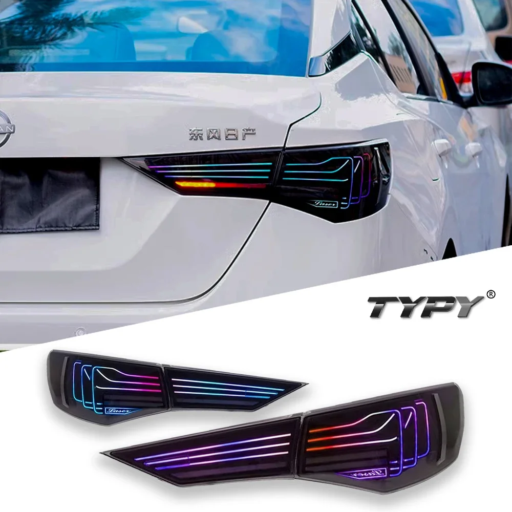 Автомобиль для Nissan Sylphy, задний фонарь RGB 2019-2024, обновленный, модифицированный для нового DRL, динамический указатель поворота, светодиодный задний фонарь, автоаксессуары
Автомобиль для Nissan Sylphy, задний фонарь RGB 2019-2024, обновленный, модифицированный для нового DRL, динамический указатель поворота, светодиодный задний фонарь, автоаксессуары