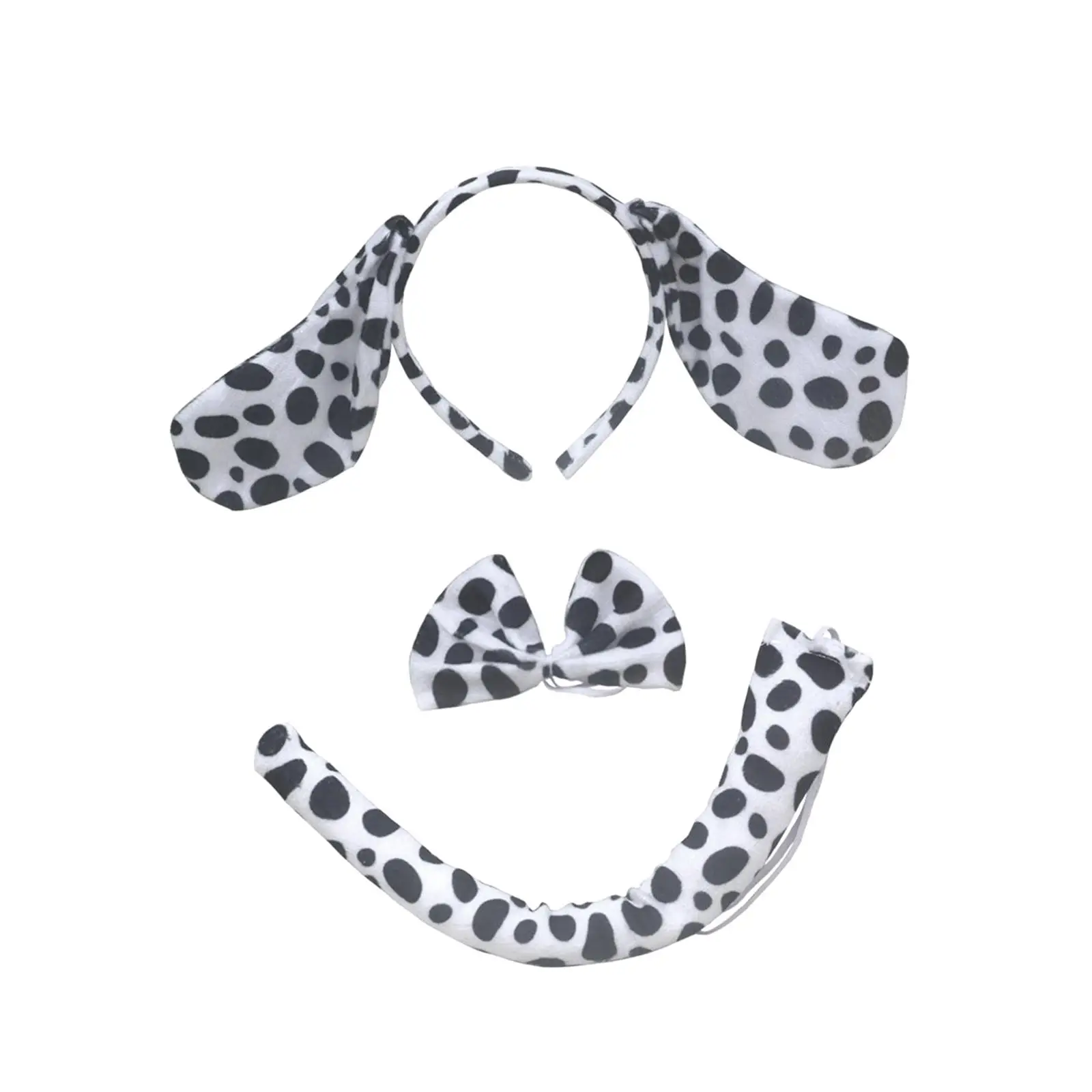 3Pcs Dog Headband Ears and Tail Bow Tie Fancy Dress Costume Kit Accessories for Adults Teens Birthday Parties Cosplay Parties
3Pcs Dog Headband Ears and Tail Bow Tie Fancy Dress Costume Kit Accessories for Adults Teens Birthday Parties Cosplay Parties