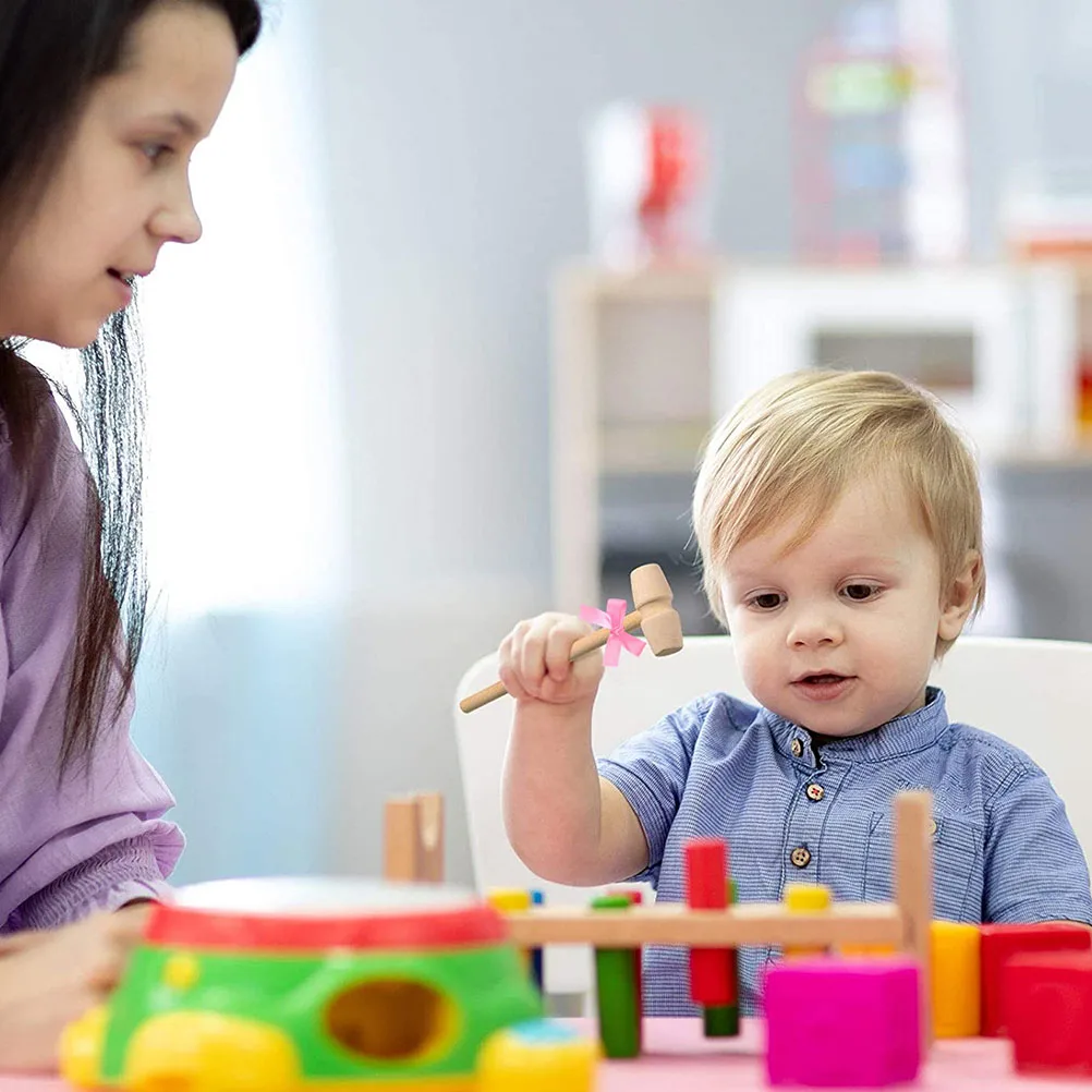 5 Pcs Spherical Wooden Hammer Ornament Seafood Cracking Hammers Mallet Small Tool
5 Pcs Spherical Wooden Hammer Ornament Seafood Cracking Hammers Mallet Small Tool