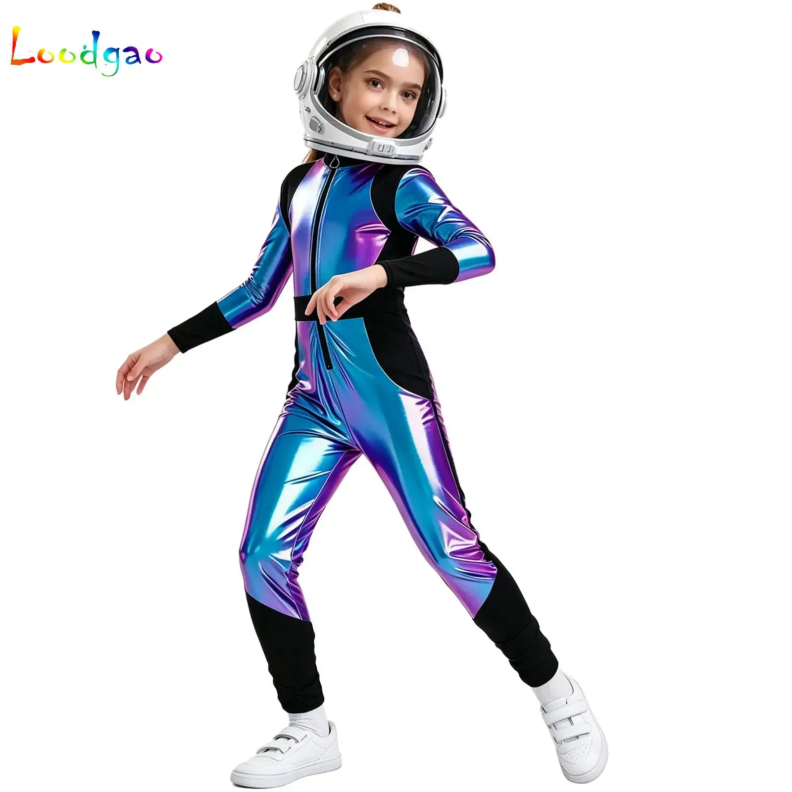 Kids Boys Girls Galaxy Guard Alien Robot Halloween Cosplay Costume Metallic Zip Neck One Piece Jumpsuits Robot Fancy Dress Up
Kids Boys Girls Galaxy Guard Alien Robot Halloween Cosplay Costume Metallic Zip Neck One Piece Jumpsuits Robot Fancy Dress Up