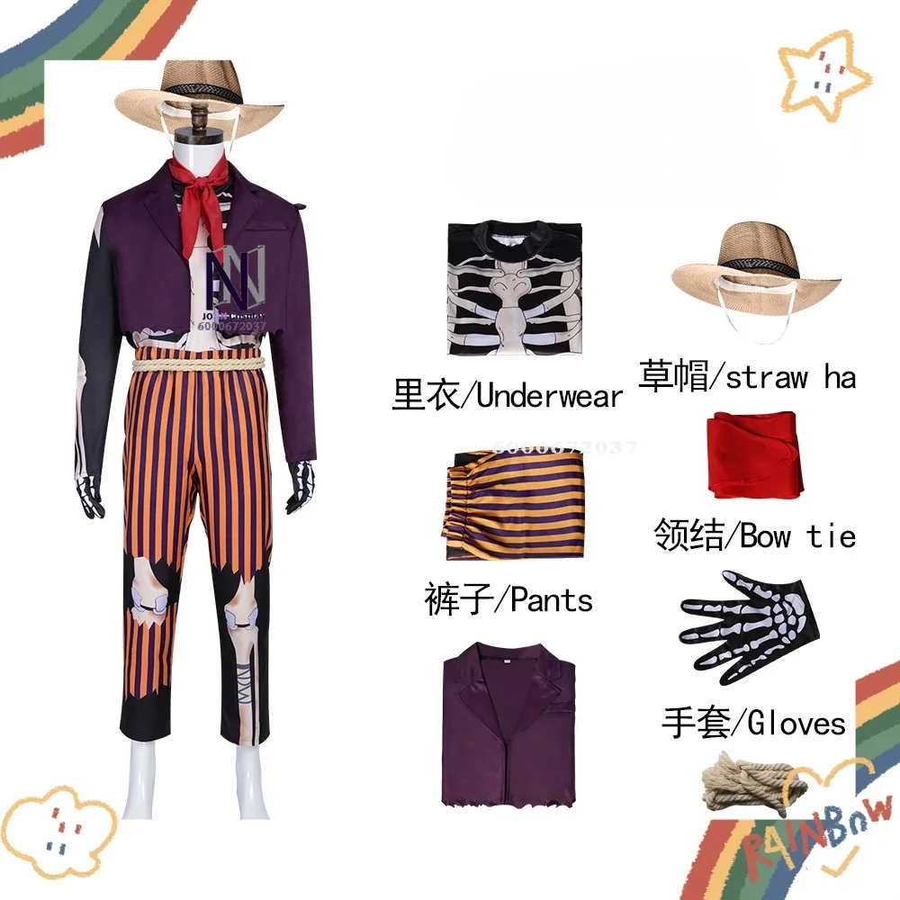 Popular Movie Cosplay Costume Anime Hector Outfits Role Playing Clothes Full Set for Men Adult Comic Con Halloween Party Suits
Popular Movie Cosplay Costume Anime Hector Outfits Role Playing Clothes Full Set for Men Adult Comic Con Halloween Party Suits