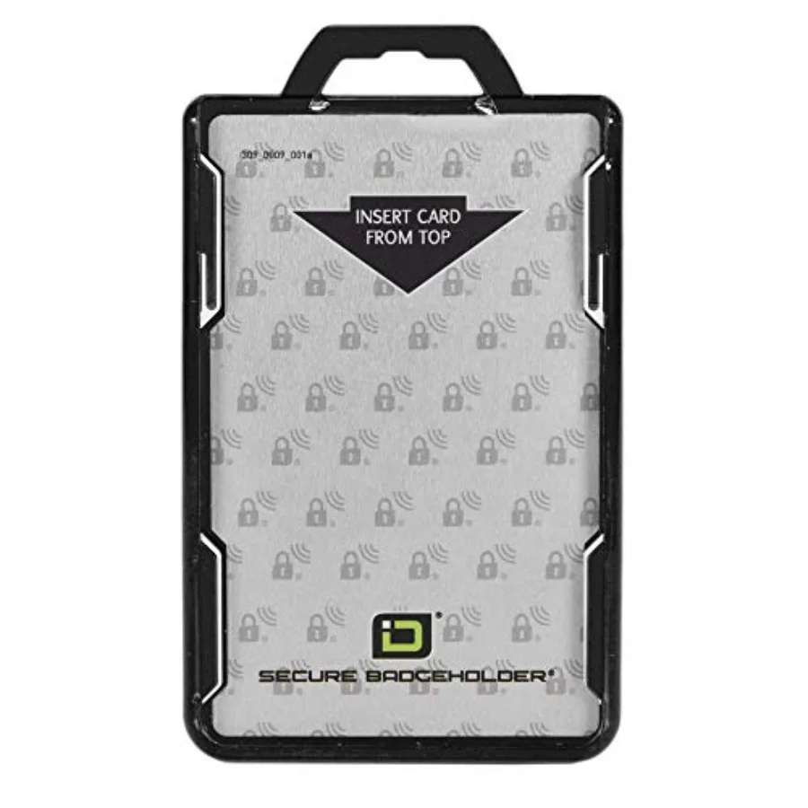RFID Blocking Secure Badge Holder - Duolite 2 Card ID Holder - Poly Carbonate - Heavy Duty Hard Plastic ID Badge Holder - USA M
RFID Blocking Secure Badge Holder - Duolite 2 Card ID Holder - Poly Carbonate - Heavy Duty Hard Plastic ID Badge Holder - USA M