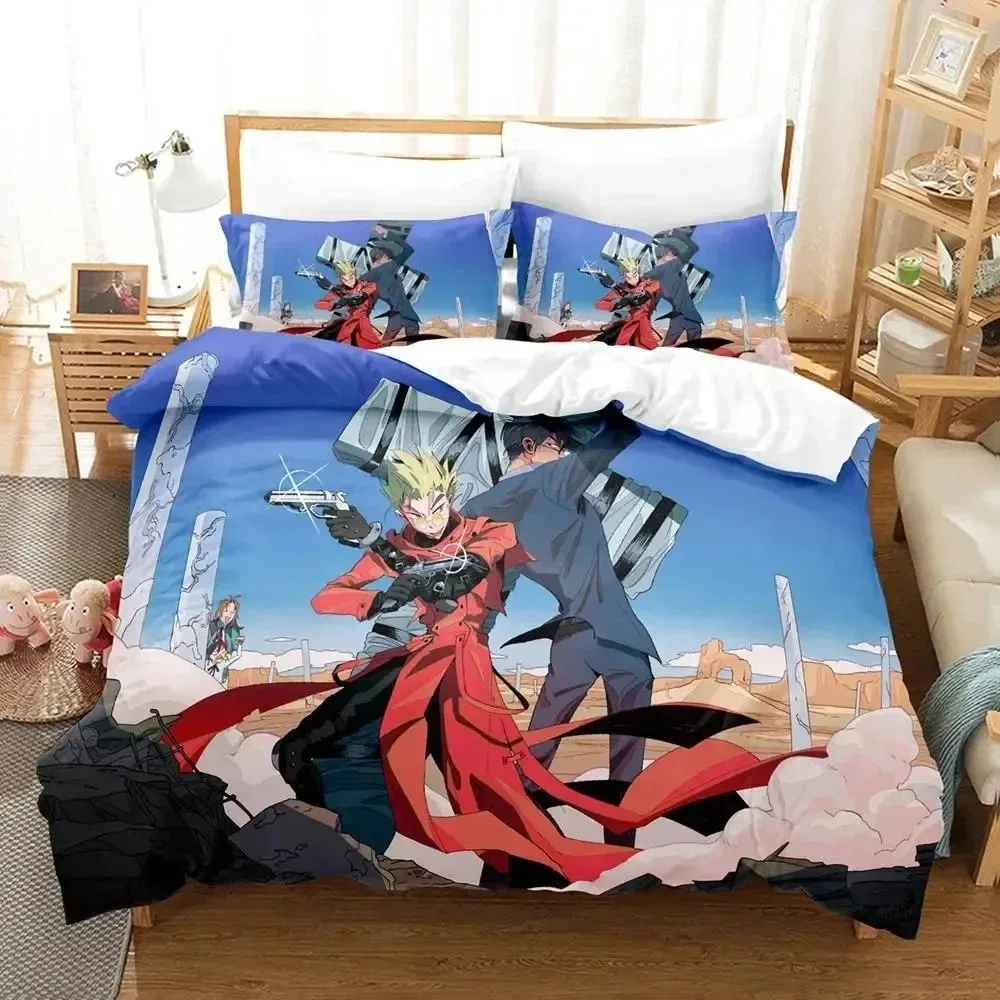 Аниме TRIGUN STAMPEDE, комплект постельного белья, пододеяльник, комплект постельного белья, пододеяльник, наволочка, одеяло, королевский размер, постельные принадлежности для мальчиков и взрослых
Аниме TRIGUN STAMPEDE, комплект постельного белья, пододеяльник, комплект постельного белья, пододеяльник, наволочка, одеяло, королевский размер, постельные принадлежности для мальчиков и взрослых