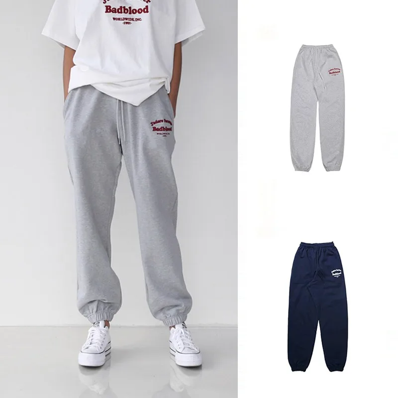 Slimming High Waist Sports Pants Grey Casual Trousers Embroidered Cuffed Women's Autumn Harajuku Style Long Cotton Pants
Slimming High Waist Sports Pants Grey Casual Trousers Embroidered Cuffed Women's Autumn Harajuku Style Long Cotton Pants