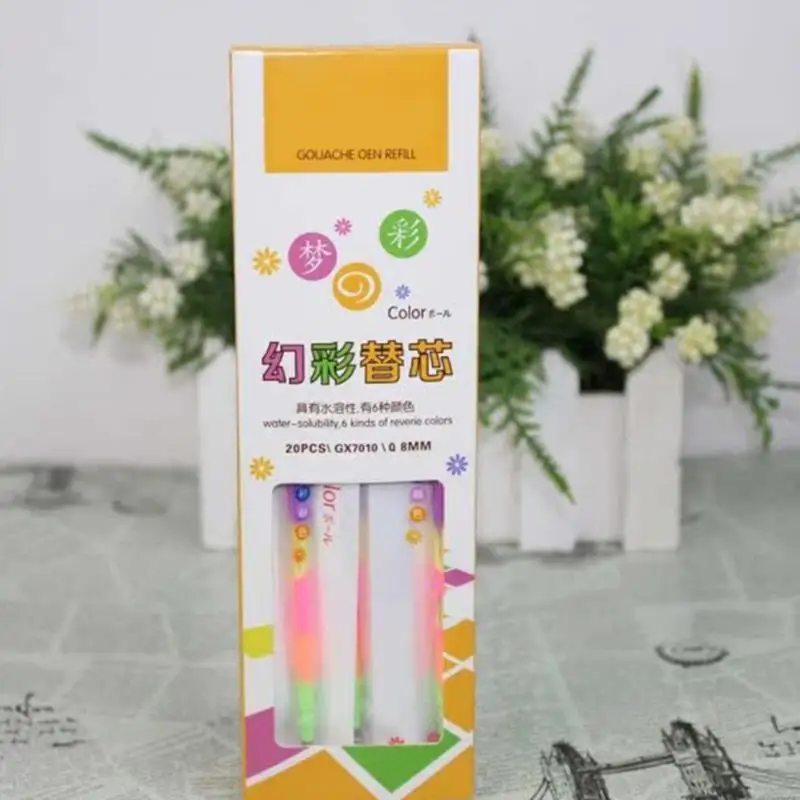 CORA 20/60Pcs Rainbow Colors Pen Refills Gel Pen Refils Smooth to Write Quick Drying
CORA 20/60Pcs Rainbow Colors Pen Refills Gel Pen Refils Smooth to Write Quick Drying