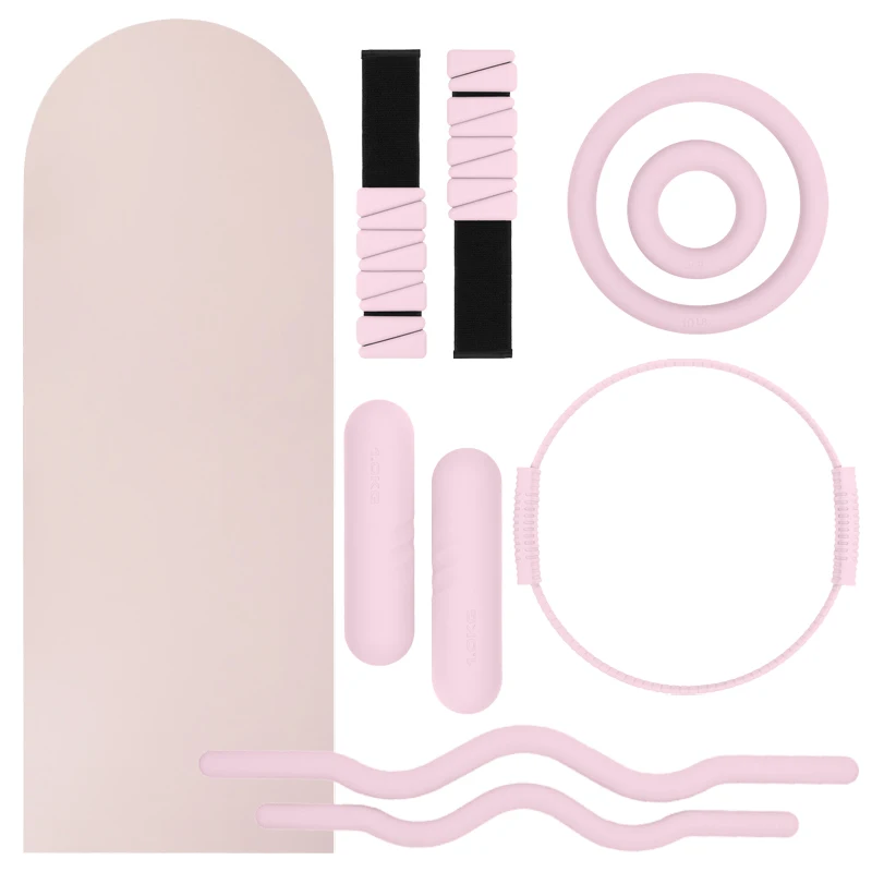 Equipment Accessories Set Yoga Weight Ring Wrist and Ankle Weight Pink Super Soft Silicone Pilates Accessories
Equipment Accessories Set Yoga Weight Ring Wrist and Ankle Weight Pink Super Soft Silicone Pilates Accessories