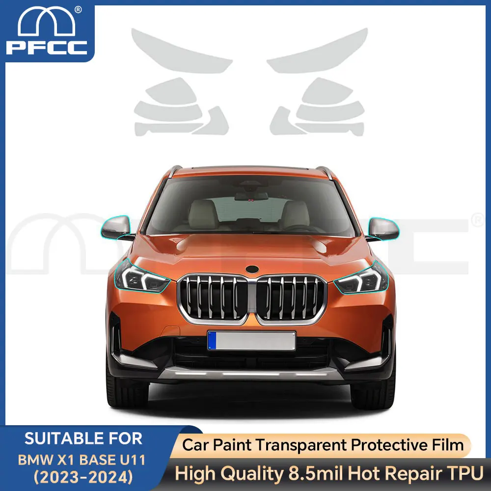 Pre-Cut For BMW X1 Base U11 2023 Headlight Film B C Pillars Protection Film TPU Anti-scratch Transparent Car Accessories
Pre-Cut For BMW X1 Base U11 2023 Headlight Film B C Pillars Protection Film TPU Anti-scratch Transparent Car Accessories