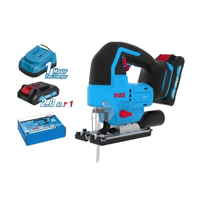For Industrial Brushless Motor Cordless 20V Lithium-Ion 2AH Battery Electric Jig Saw 800-3000spm
For Industrial Brushless Motor Cordless 20V Lithium-Ion 2AH Battery Electric Jig Saw 800-3000spm