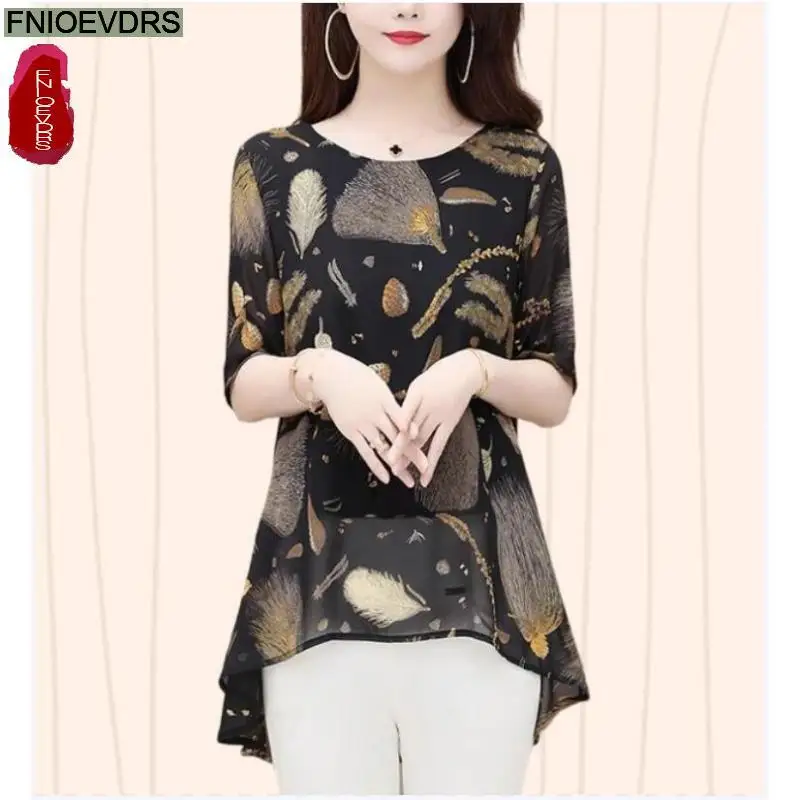 L-5XL 2023 Loose Clothes Women French Design Elegant Office Lady Casual Belly Printing Tops Blouses
L-5XL 2023 Loose Clothes Women French Design Elegant Office Lady Casual Belly Printing Tops Blouses