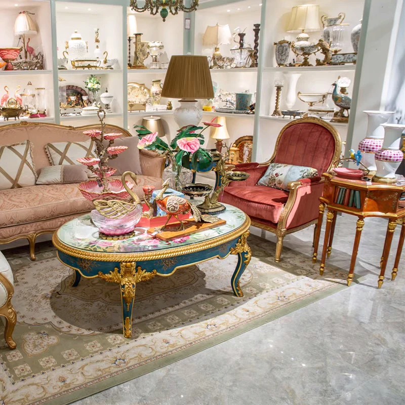 French retro solid wood carving gold old sofa chair villa living room luxury fabric leisure chair balcony single chair
French retro solid wood carving gold old sofa chair villa living room luxury fabric leisure chair balcony single chair