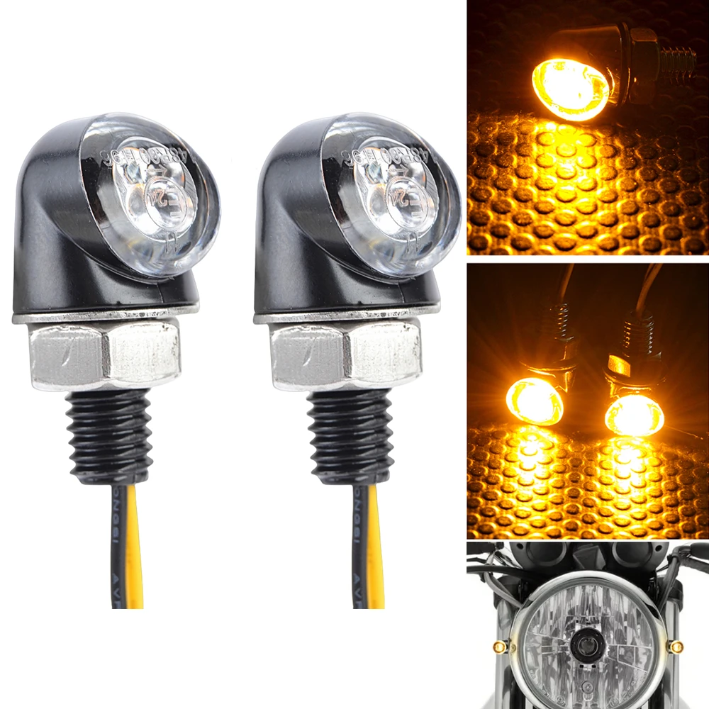 Mini Motorcycle LED Turn Signal Light Amber Side Marker Lamp Indicator Tail Brake Light For Custom Cafe Racer Bobber Chopper
Mini Motorcycle LED Turn Signal Light Amber Side Marker Lamp Indicator Tail Brake Light For Custom Cafe Racer Bobber Chopper