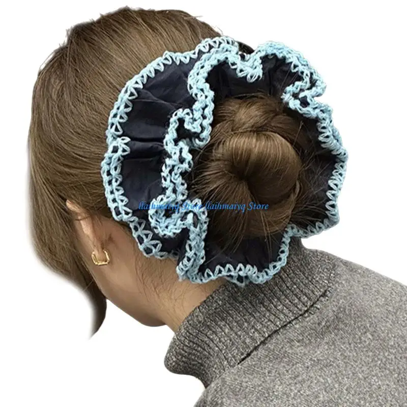 573B Multi Color Lace Scrunchies Gentle Hair Elastic Bands Stretch Fabric Hair Accessories For Work or Vacation Use
573B Multi Color Lace Scrunchies Gentle Hair Elastic Bands Stretch Fabric Hair Accessories For Work or Vacation Use