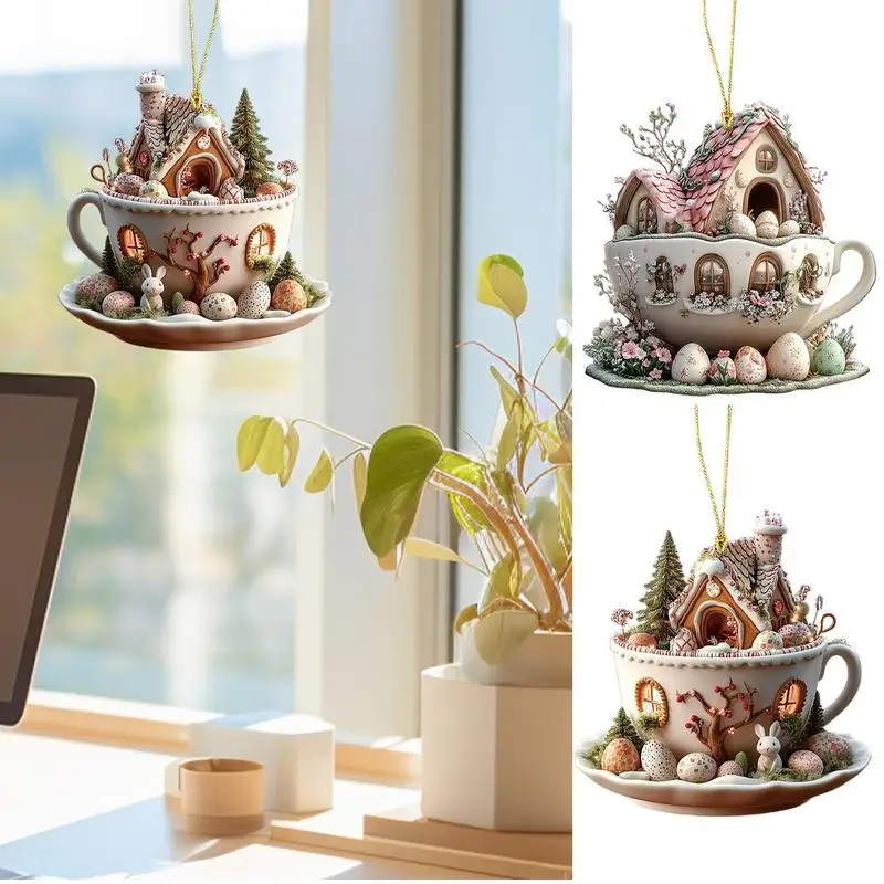 Easter Coffee Cup Ornaments Cartoon Bunny Egg House Coffee Mug Decoration 2D Flat Pendants Backpack Accessories Party Supplies
Easter Coffee Cup Ornaments Cartoon Bunny Egg House Coffee Mug Decoration 2D Flat Pendants Backpack Accessories Party Supplies
