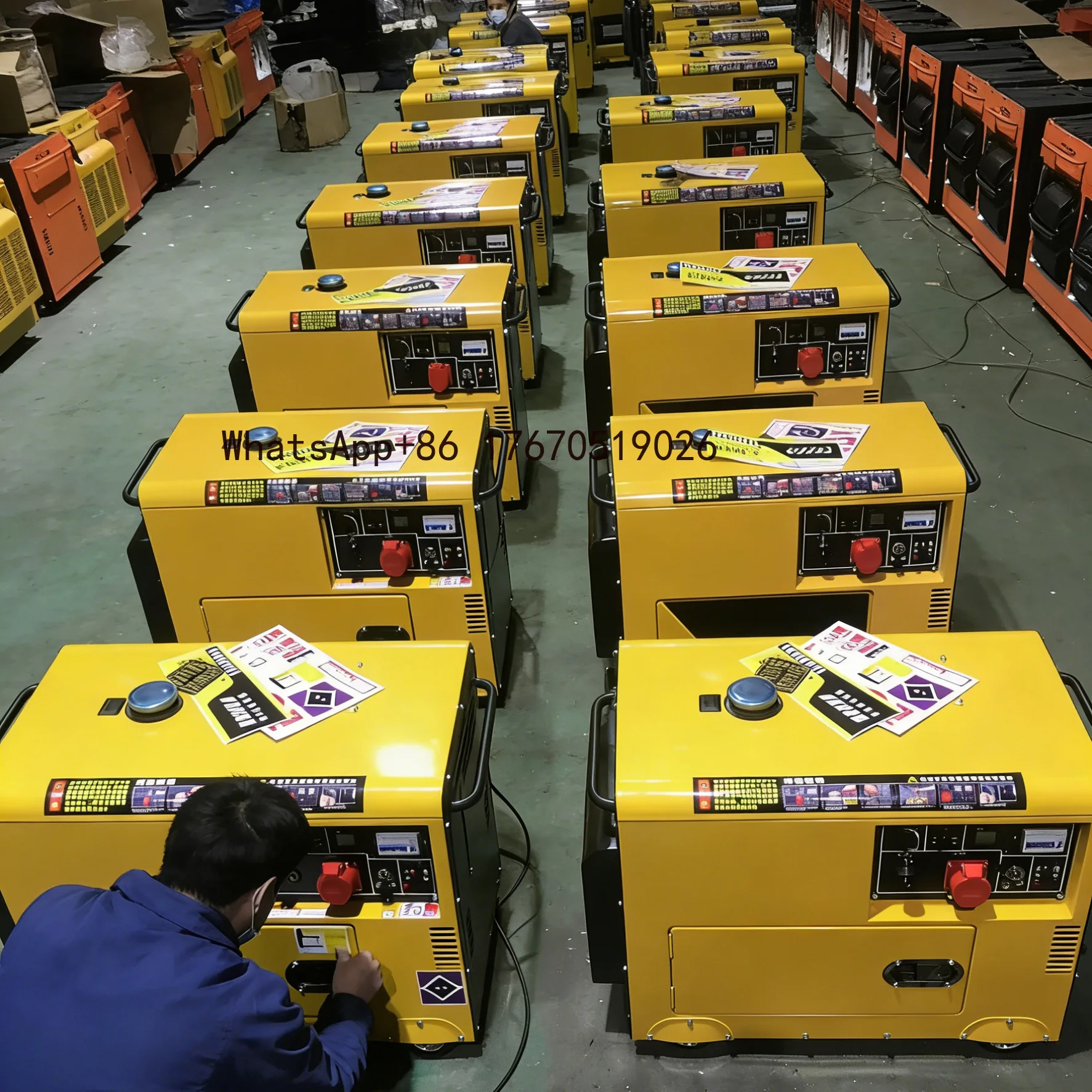 GS50D 5KW Low Noise Portable Generator
GS50D 5KW Low Noise Portable Generator