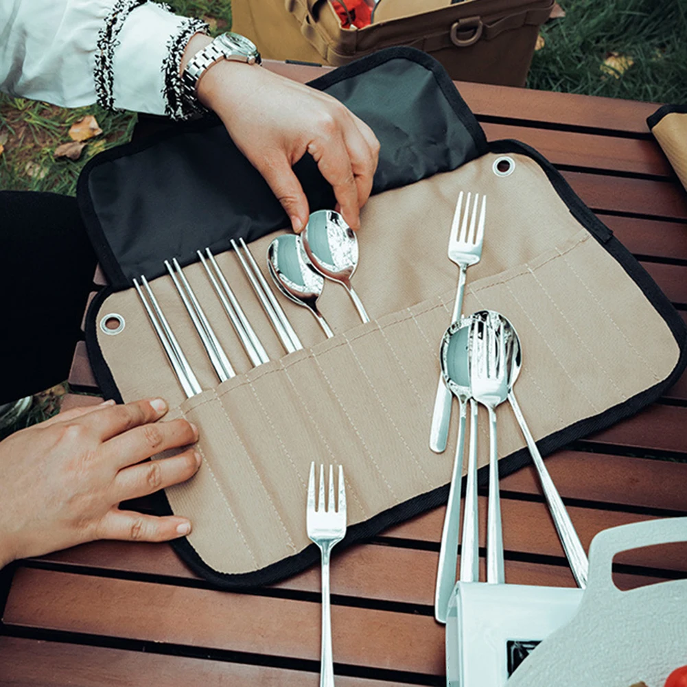 Набор столовых приборов для кемпинга из нержавеющей стали 304, 12 предметов: палочки для еды, ложки, вилки с сумкой для хранения из оксфордской ткани, идеально подходит для пикника и кемпинга.
Набор столовых приборов для кемпинга из нержавеющей стали 304, 12 предметов: палочки для еды, ложки, вилки с сумкой для хранения из оксфордской ткани, идеально подходит для пикника и кемпинга.