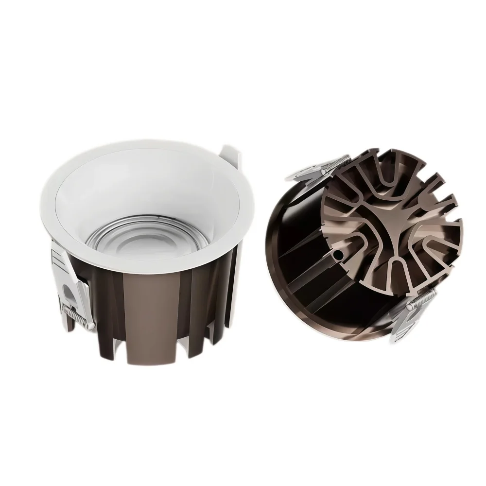 Recessed LED Downlights Gold Reflector Ceiling Lamps Spotlight light home lamp Lighting Decor-Deep anti-glare design AC85-260V
Recessed LED Downlights Gold Reflector Ceiling Lamps Spotlight light home lamp Lighting Decor-Deep anti-glare design AC85-260V