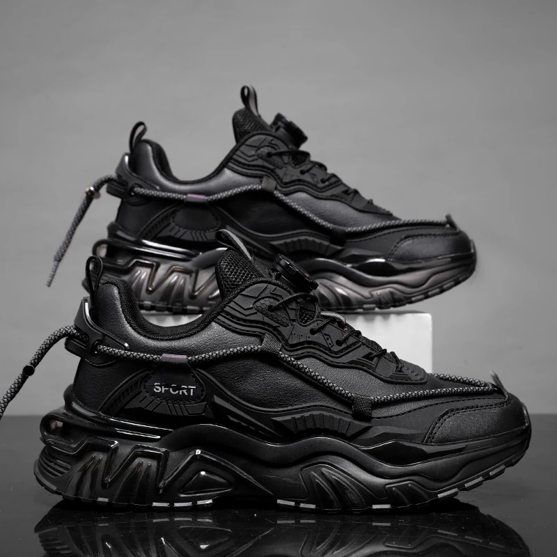 Thick Sole Anti Skid Breathable Sneaker 2026 Spring and Autumn New Men's Casual Shoes Outdoor Light Wear-resistant Male Footwear
Thick Sole Anti Skid Breathable Sneaker 2026 Spring and Autumn New Men's Casual Shoes Outdoor Light Wear-resistant Male Footwear