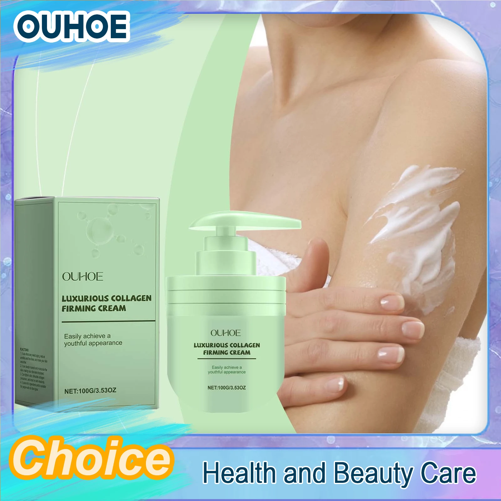 Collagen Firming Body Cream Lifting Brightening Anti Dryness Improve Sagging Reduce Knees Thigh Melanin Tightening Body Lotion 
Collagen Firming Body Cream Lifting Brightening Anti Dryness Improve Sagging Reduce Knees Thigh Melanin Tightening Body Lotion