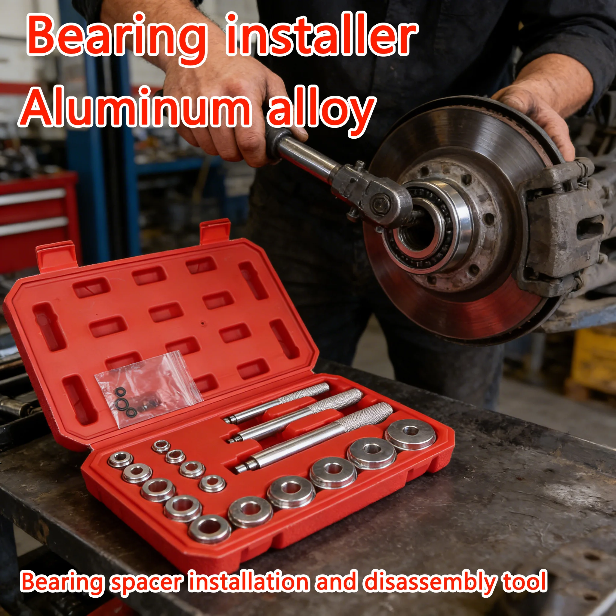 Инструмент для разборки подшипников, ремонтный комплект, 17 шт./компл., устройство для снятия уплотнения, автомобильные инструменты, комплект алюминиевых подшипников ступиц
Инструмент для разборки подшипников, ремонтный комплект, 17 шт./компл., устройство для снятия уплотнения, автомобильные инструменты, комплект алюминиевых подшипников ступиц