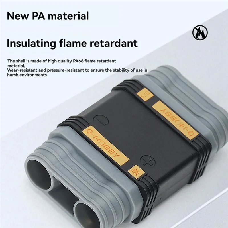 QS10 Anti-Sparking Connector Lithium Battery Protection Machine Power Plug 4-10AWG Male Andfemale Anti-Ignition Pluga52q
QS10 Anti-Sparking Connector Lithium Battery Protection Machine Power Plug 4-10AWG Male Andfemale Anti-Ignition Pluga52q