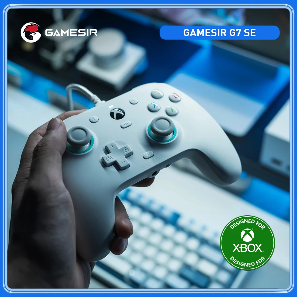 GameSir G7 SE Xbox Gaming Controller Wired Gamepad for PC, Xbox Series X, Xbox Series S, Xbox One, with Hall Effect Joystick
GameSir G7 SE Xbox Gaming Controller Wired Gamepad for PC, Xbox Series X, Xbox Series S, Xbox One, with Hall Effect Joystick