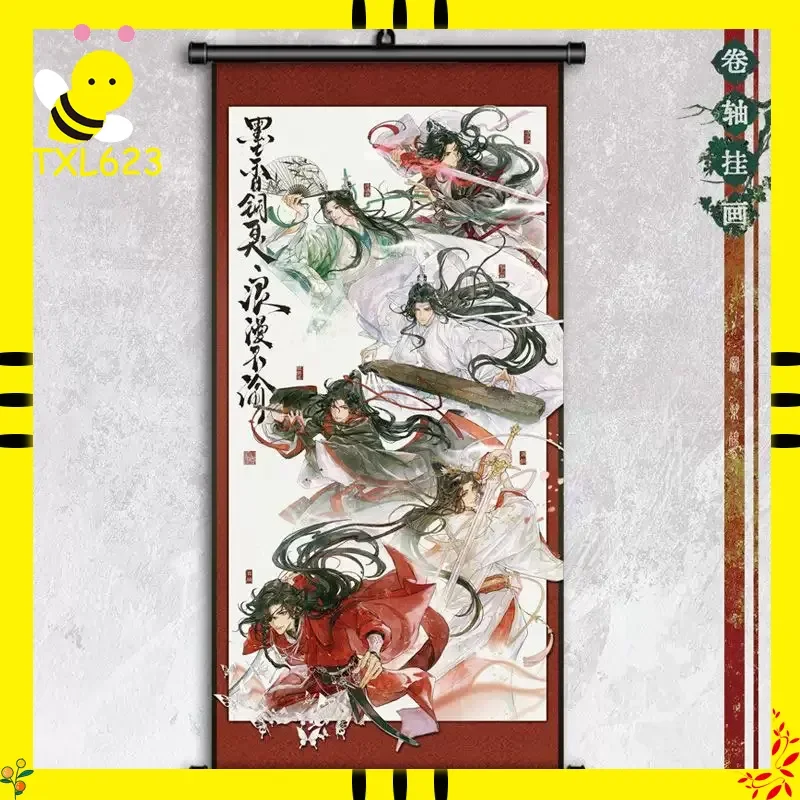 Mo Dao Zu Shi MXTX Scroll Poster, San Bao (Lian Bing/Qiu Wang/Xian Hua Lian) Anime Wall Hanging, 2026 New Bedroom Decoration Gif
Mo Dao Zu Shi MXTX Scroll Poster, San Bao (Lian Bing/Qiu Wang/Xian Hua Lian) Anime Wall Hanging, 2026 New Bedroom Decoration Gif
