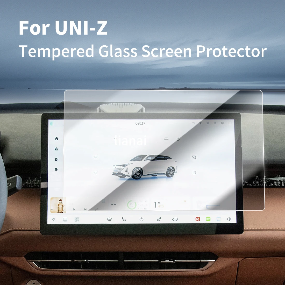 Carplay Screen Protector Tempered Glass Protective Film Navigator Car Stickers Accessories For24 Chang'an UNI-Z
Carplay Screen Protector Tempered Glass Protective Film Navigator Car Stickers Accessories For24 Chang'an UNI-Z