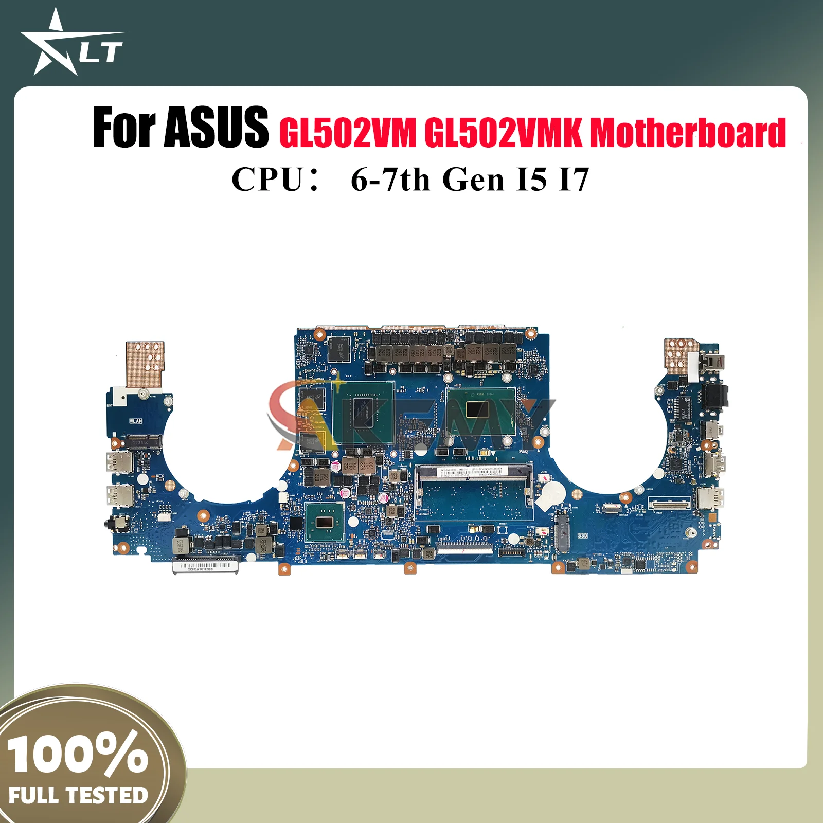 Материнская плата для ноутбука GL502VM для ASUS ROG Strix GL502VMK GL502V GL502VM, материнская плата для ноутбука с процессором I5 I7, 100% тестирование, ОК, быстрая доставка
Материнская плата для ноутбука GL502VM для ASUS ROG Strix GL502VMK GL502V GL502VM, материнская плата для ноутбука с процессором I5 I7, 100% тестирование, ОК, быстрая доставка