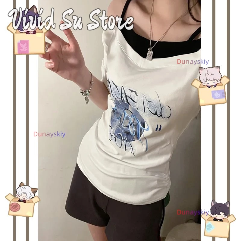 Love And Deepspace T-shirt+shorts Set Cartoon Anime Two-piece Summer Cool S-XL Clothes Fashion Tops Party Gifts 코스프레
Love And Deepspace T-shirt+shorts Set Cartoon Anime Two-piece Summer Cool S-XL Clothes Fashion Tops Party Gifts 코스프레