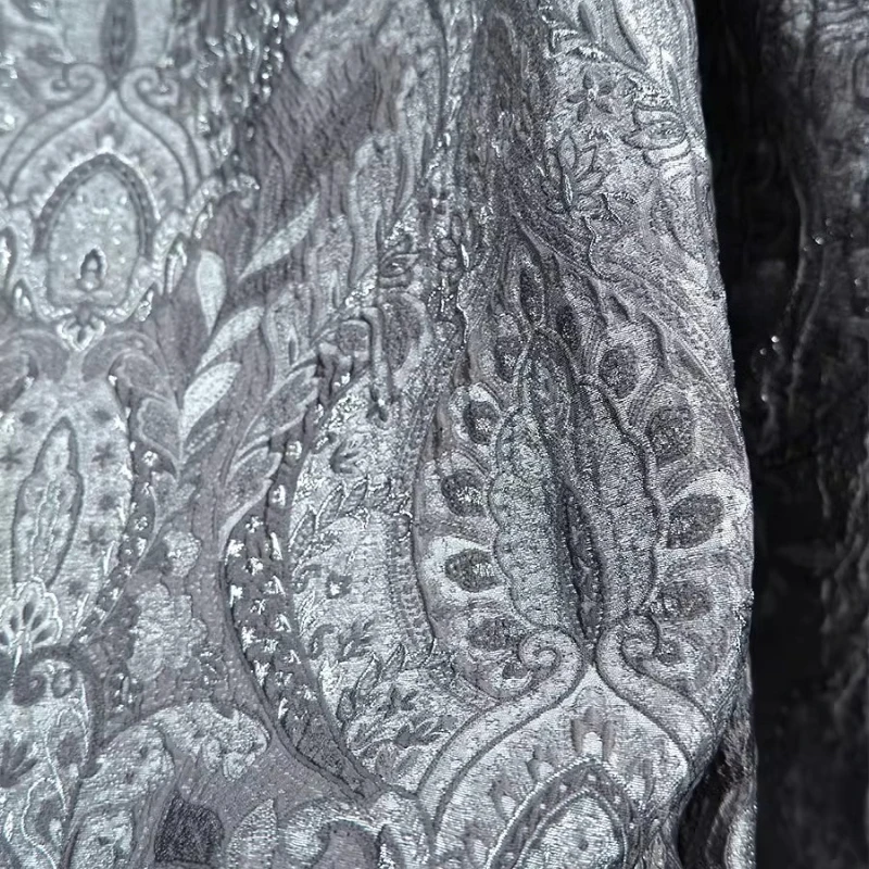 Ткань для штор и обивки мебели в стиле «Грей Корт», блестящий жаккард, ручная работа, для шитья, домашнего декора, дизайнерский текстиль, материалы для рукоделия
Ткань для штор и обивки мебели в стиле «Грей Корт», блестящий жаккард, ручная работа, для шитья, домашнего декора, дизайнерский текстиль, материалы для рукоделия