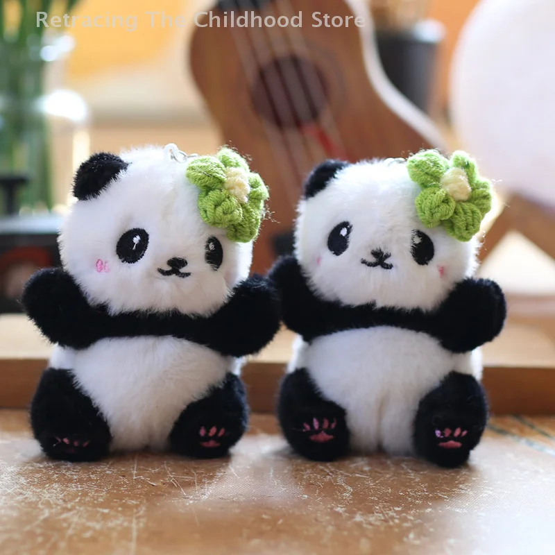 Cute Flower Panda Plush Dolls Toy Pendant Keychain Backpack Hangings Decoration Gift
Cute Flower Panda Plush Dolls Toy Pendant Keychain Backpack Hangings Decoration Gift