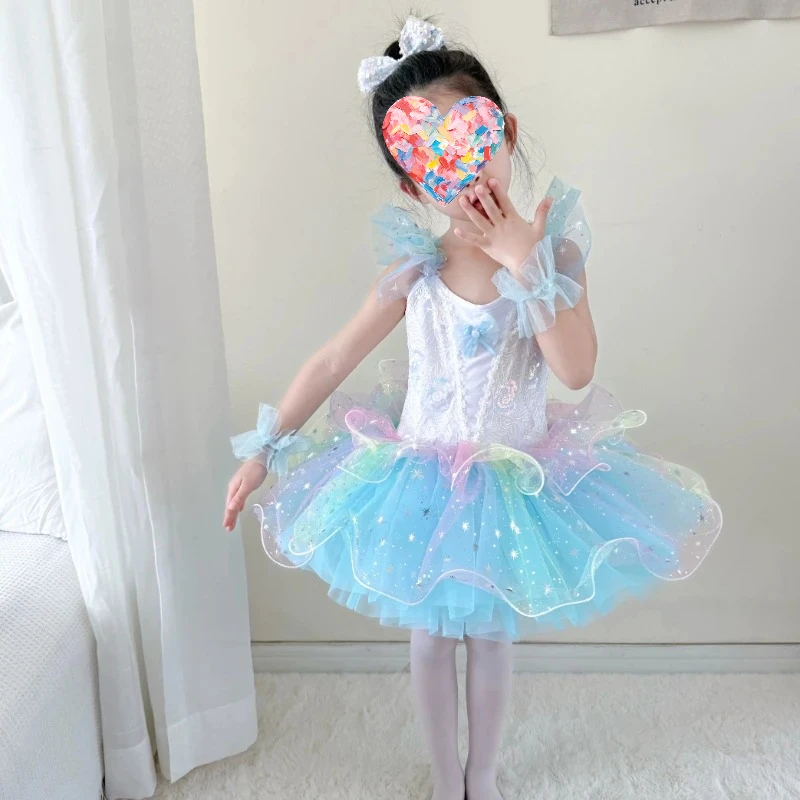 THEEPER Sequined Girls Ballet Tutu Dress with Hair Bow, Ballerine Leotard Dance Costume Summer Birthday Gift Stage Dance Wear
THEEPER Sequined Girls Ballet Tutu Dress with Hair Bow, Ballerine Leotard Dance Costume Summer Birthday Gift Stage Dance Wear